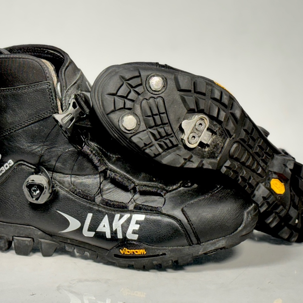 Men's Black Lake MXZ303 Cold Weather MTB Boots With SPD Clips